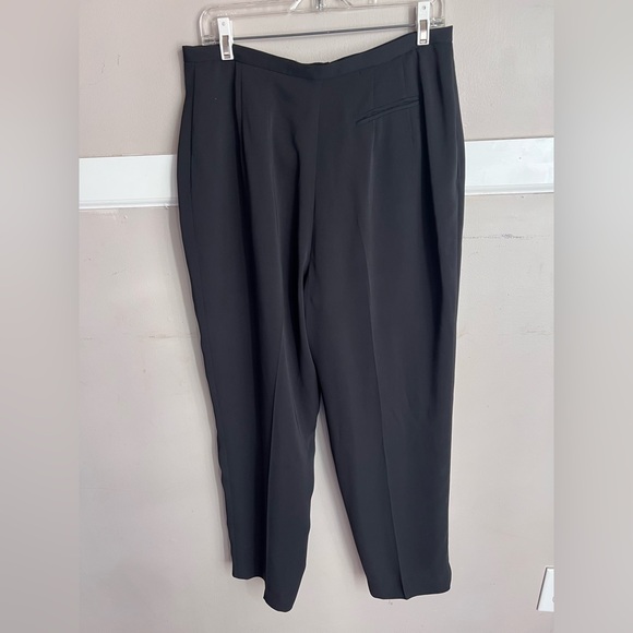 Harve Benard Elegant Black Trousers Size 14 - Picture 3 of 4